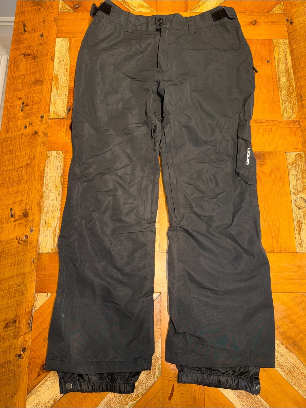 Liquid Black Snow Pants